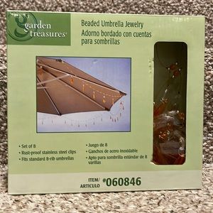 Garden Treasures Beaded Umbrella Jewelry